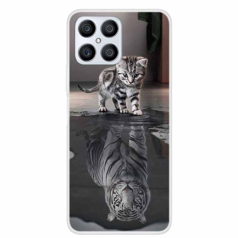 For Honor X8 4G Cases X 8 5G Clear Marble Soft TPU Silicone Back Cover For Honor X8 Phone Cases Fundas HonorX8 X 8 TFY-LX1 LX2