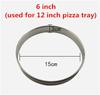 Round Stainless Steel Cake Molds Mousse Cake Tart Circle Mold Pizza Dessert DIY Decor Mould Tart Ring Kitchen Baking Tool