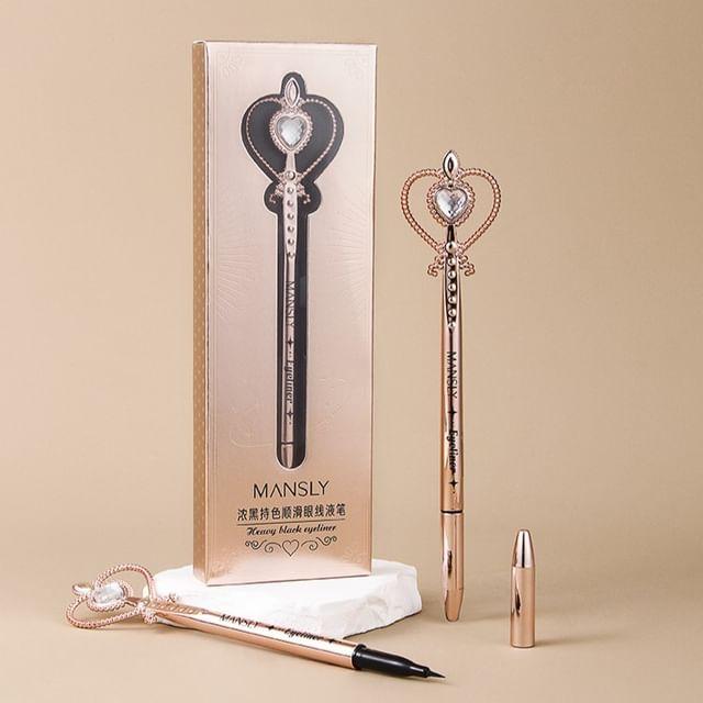 MANSLY - Magic Wand Intense Black Smooth Eyeliner 1pc - 0.7g