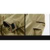 Winter Multiple Pockets Man Coats Loose Leisure Solid Windproof Tops New Man Coat Autumn Coats Man