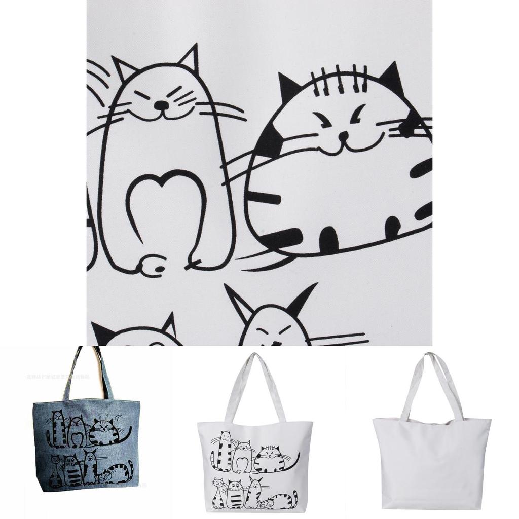 Klassische Katzenliebhaber-Umhängetasche für Damen, vielseitig einsetzbar für Shopping, Reisen und Fitnessstudio