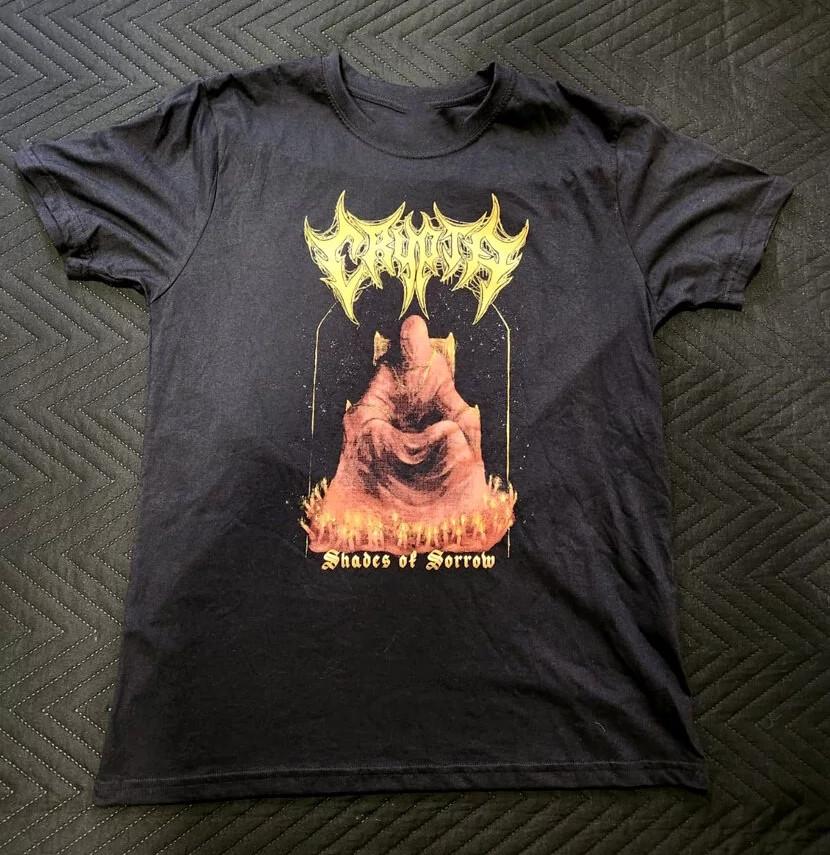 Crypta Band Gift For Fans Black T-Shirt Cotton All Size Unisex T-Shirt L