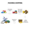 Non-Toxic 81Pcs/Lot 14716 1X1X3 Building Blocks Moc House Construction Accessories Compatible With Brick Children Toys Gift Box