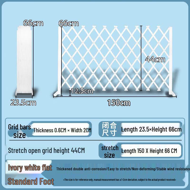 Retractable Anti-Corrosion Wooden Fence