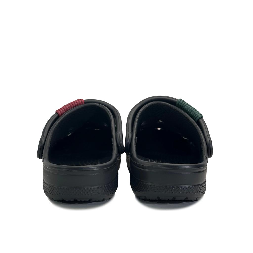 Crocs Baya EVA New Chinese Personality Niche Fashion Eye-catching Outdoor College Casual Hole Shoes Unisex Same Black