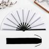 Folding Popping Decoration Lightweight Ornament Boots on The Ground Fan for Stage Performance