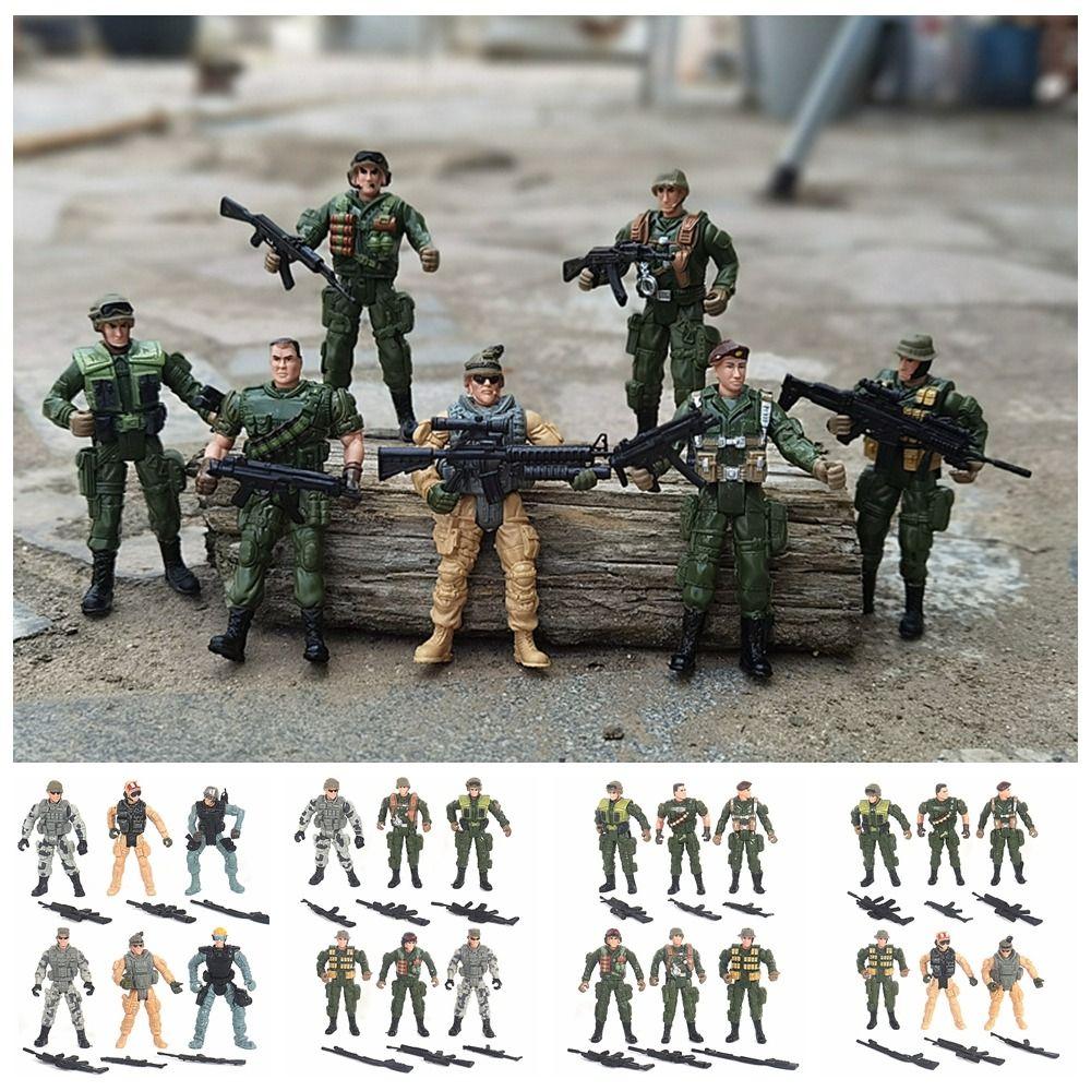 

Игровой набор Heroic Model Soldier Подвижные фигурки Подвижные шарнирные куклы Коллекция игрушек Style A
