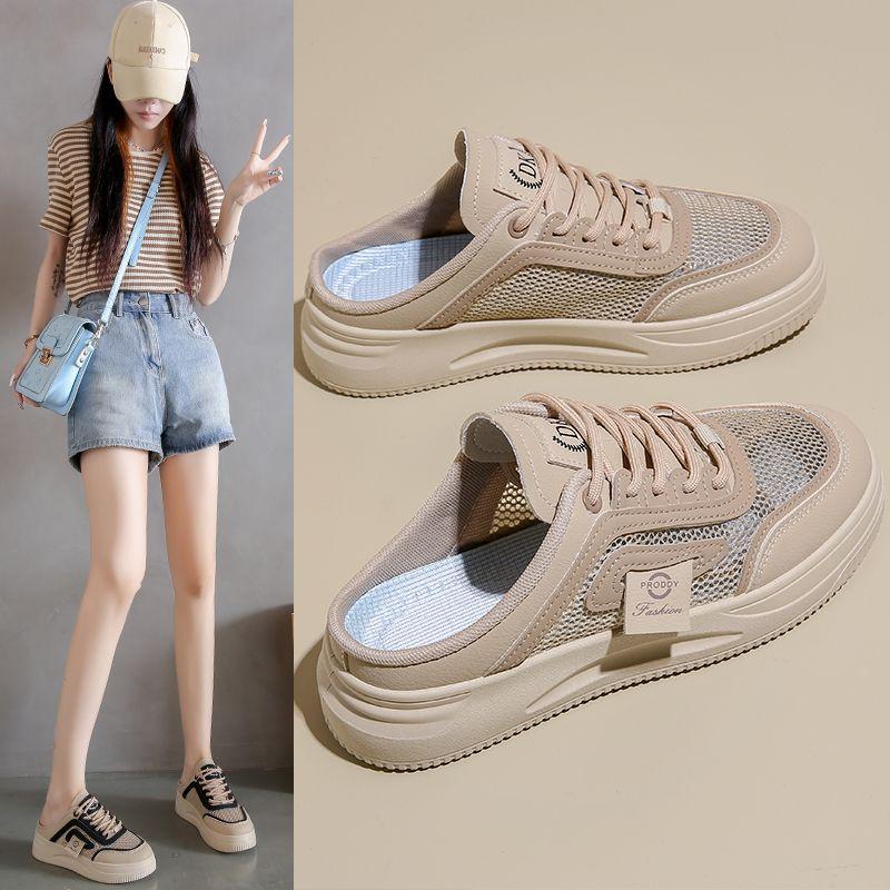 Модные женские тапочки и сандалии для улицы — фото 3