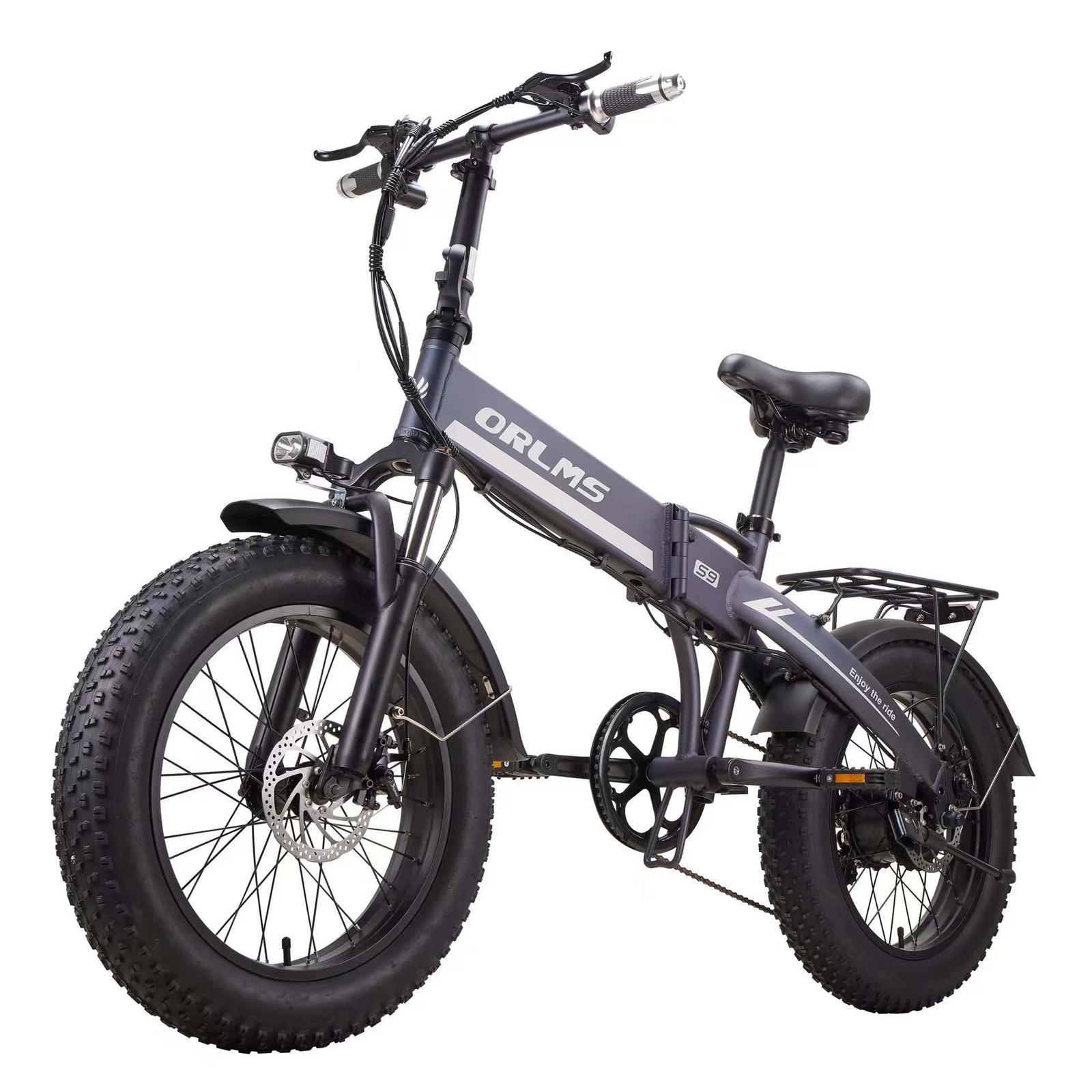 ORLMS S9F Saliekams elektriskais velosipēds, 48V