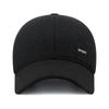 Herren Herbst Winter Hut Mittelalterliche und Ältere Dickes Fleece Papa Baumwollmütze Ohrenschutz Wolle Kältefest Warm Baseballkappe