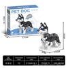 DIY Cross-Border Cartoon Corgi Building Blocks Puzzle Toy Set