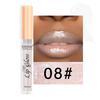 Makeup Lip 8 Color Pearl Lip Gloss Lip and Cheek Lipstick Easy Color Non-stick Cup Sexy Lip Glaze