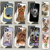 Yorkshire Terrier Dog Case For Oppo A40 A60 A80 A18 A38 A58 A78 A98 A54 A74 A94 A96 A76 A16 A15 A17 A57 A5 A6 Pro