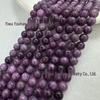 Natural White Stone Enhanced 6-10mm Round Beads String for Three-Color Alxa Bracelet Necklace Accessories