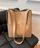 Aimoha Women's Commuter Tote Bag, Synthetic Leather with Exterior Pocket, Simple and Basic, A4 Size, Business Bag, Storage, Shoulder Bag, Handbag,