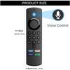 433 Mhz ABS Smart TV Voice TV Stick L5B83G P4C6EN Remote Control for Ama zon Fire TV Stick Lite/4K Remote Control Replacement