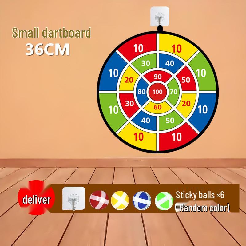 

Kids Cartoon Dart Board with Sticky Balls - Interactive Parent-Child Educational Toy