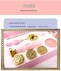 Cherry Blossom Wax Seal Stamp Gift Set: Copper Head, Mixed Color Wax, Spoon & 6-Piece Kit