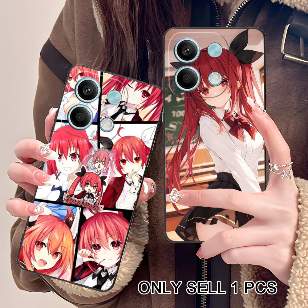 Date a Live Kotori Itsuka Matte TPU Mobile Phone Case for POCO M7 M6 M5 M4 M3 X7 X6 X5 X4 X3 Pro GT 5G Colorful Printing Cover