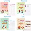 4 Books Pen Magic Writing Book Calligraphy Notebook Montessori Kids Reusable Educational Calligraphic Letter Practice Toy