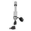 Tow Hitch Receiver Lock White Car Trailer Off Road Vehicle Truck Hitch Pin Key Lock