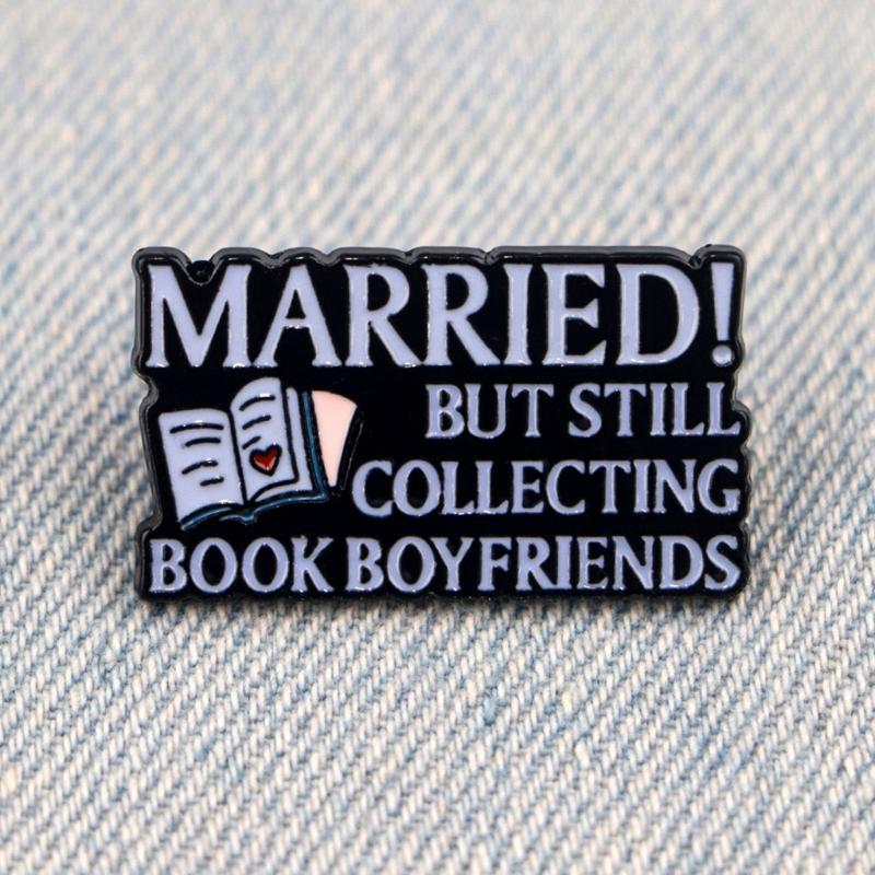 Stylish Enamel Brooch Pin Compacts Design Humorous Quote Design Metal Badges For Outfits Backpacks Daily Wear Decoration