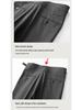 Neapolitan Non-Iron Easy Care Pleated Adjustable High Waist Suit Pants for Men