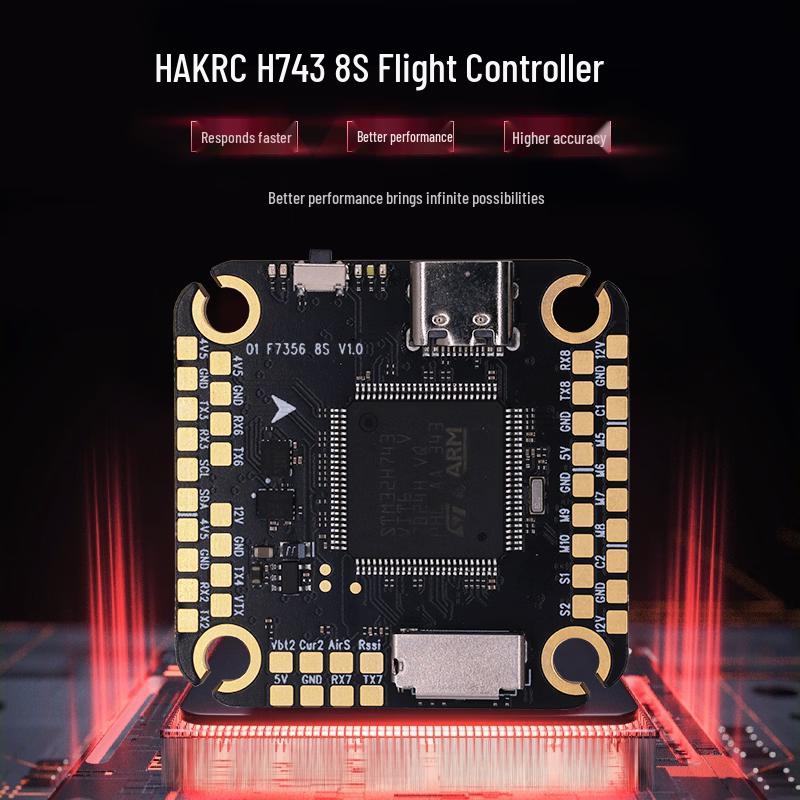 HAKRC HK H743 8S Flight Controller