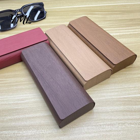 Protective Case for Outdoor Leisure Hard Shell Eyeglass Case, Magnetic Closure Glasses Portable Slim Reading Organizer Men Women Sunglasses