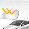Thickened Anti-UV Car Sunshade Visor for Heat Insulation
