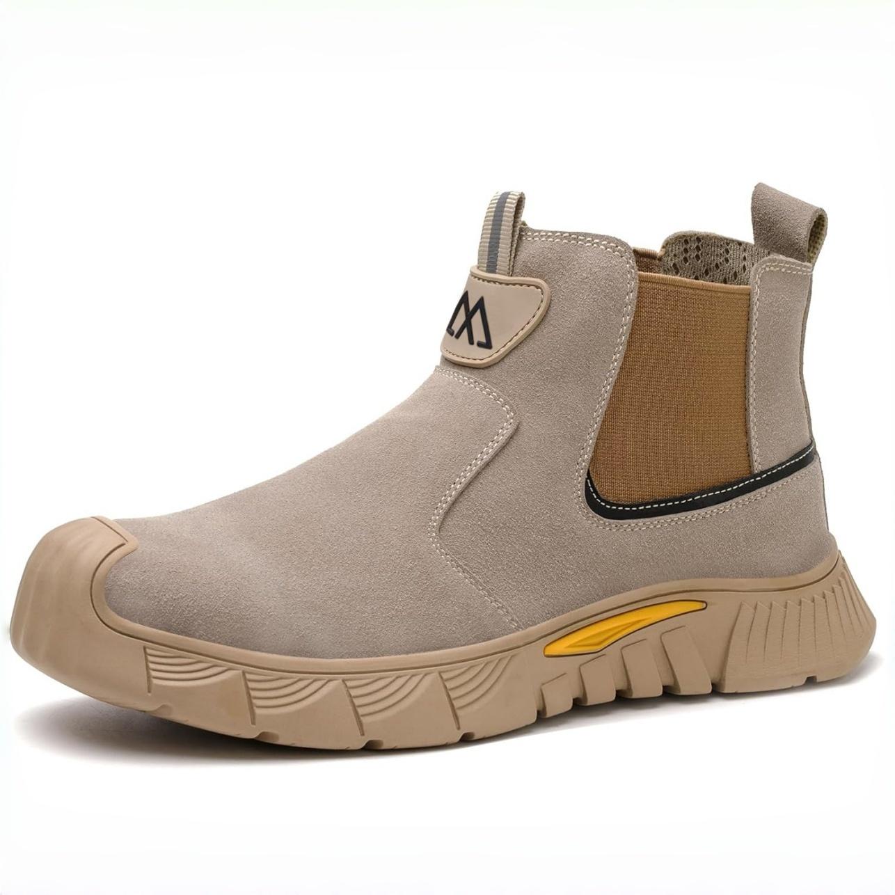 Slip on Steel Toe Shoes for