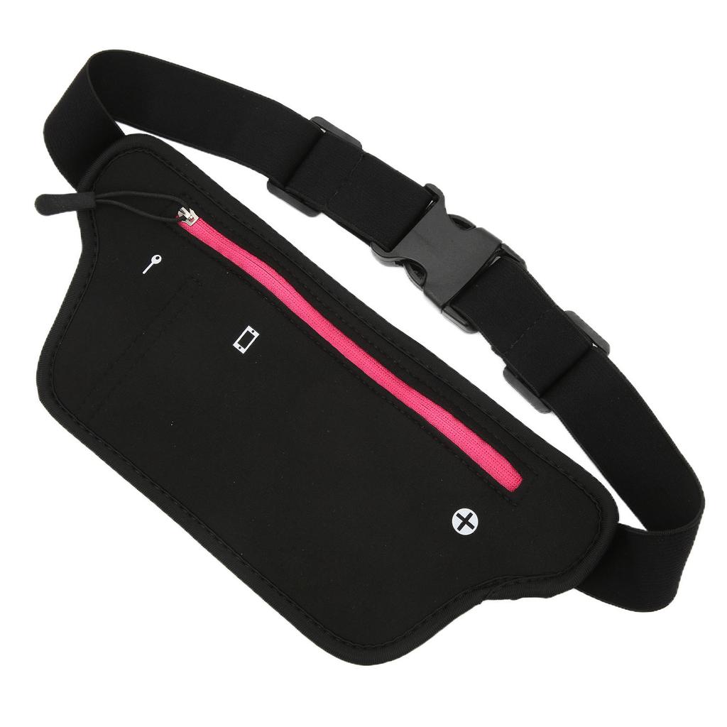 Waist Pack Neoprene Running Waist Bag with Elastic Waistband for Men Women