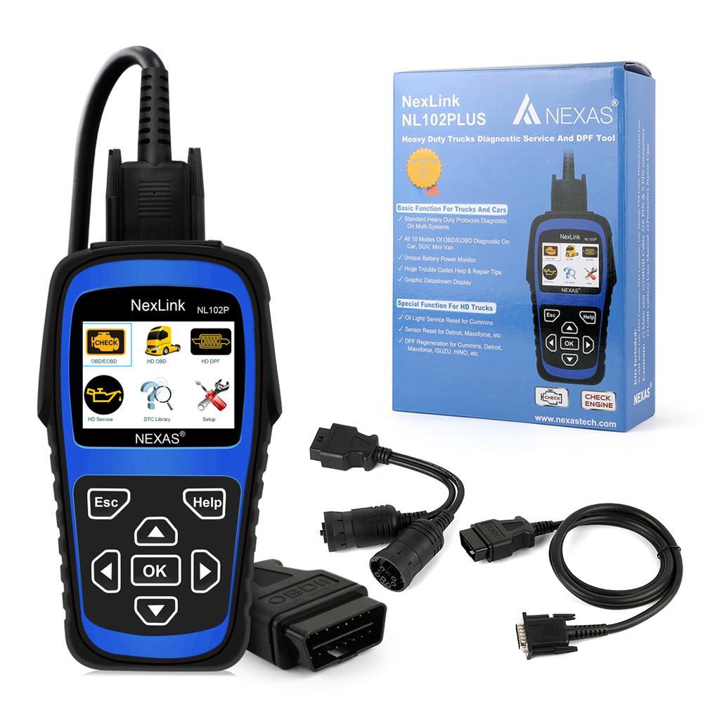 NEXAS Nexlink Bluetooth 5.0 OBD2 Scanner Code Reader Car Diagnostic ScanTool and Coding ELM327