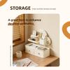Desktop Drawer Storage Box Cloud Hole Board Stationery Organizer Rack Large Capacity Storage Box Desk Small Object Storage Rack