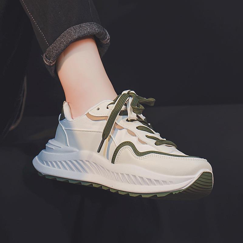 Men's shoes spring sports shoes casual versatile trendy shoes high-end design dad shoes men's board shoes