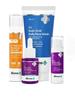 Il Set Derma co da 4 Prodotti: Gel Solare - 50 g - Siero - 30 ml - Detergente Viso - 100 ml e Crema Viso
