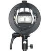 Godox S2 Upgrade Bowens Mount with Removable Gasket for Godox AD200 AD200pro AD300pro Round Head V1 Strobe and Compatible with Beauty S-Bracket