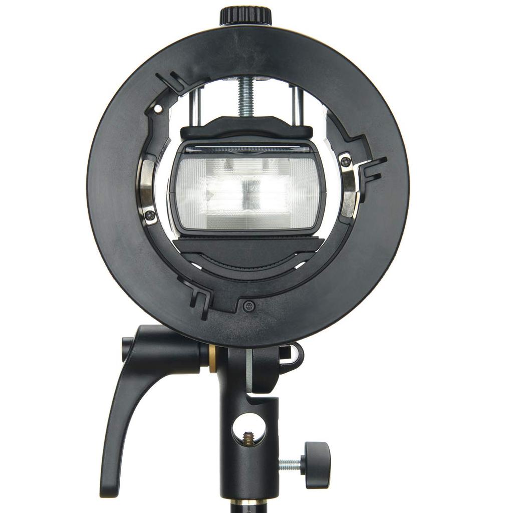 Godox S2 Upgrade Bowens Mount with Removable Gasket for Godox AD200 AD200pro AD300pro Round Head V1 Strobe and Compatible with Beauty S-Bracket