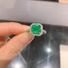 Jewelry Temperament Women'S Creative Ring Jewelry Treasure Emerald Ring