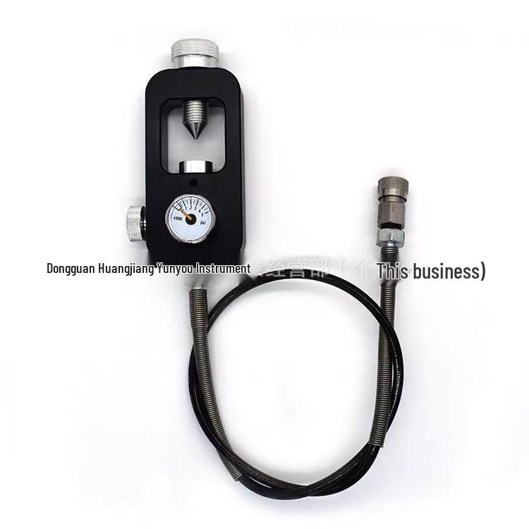 Diving & Firefighting Inflation Valve with Quick Coupler and Pressure Gauge