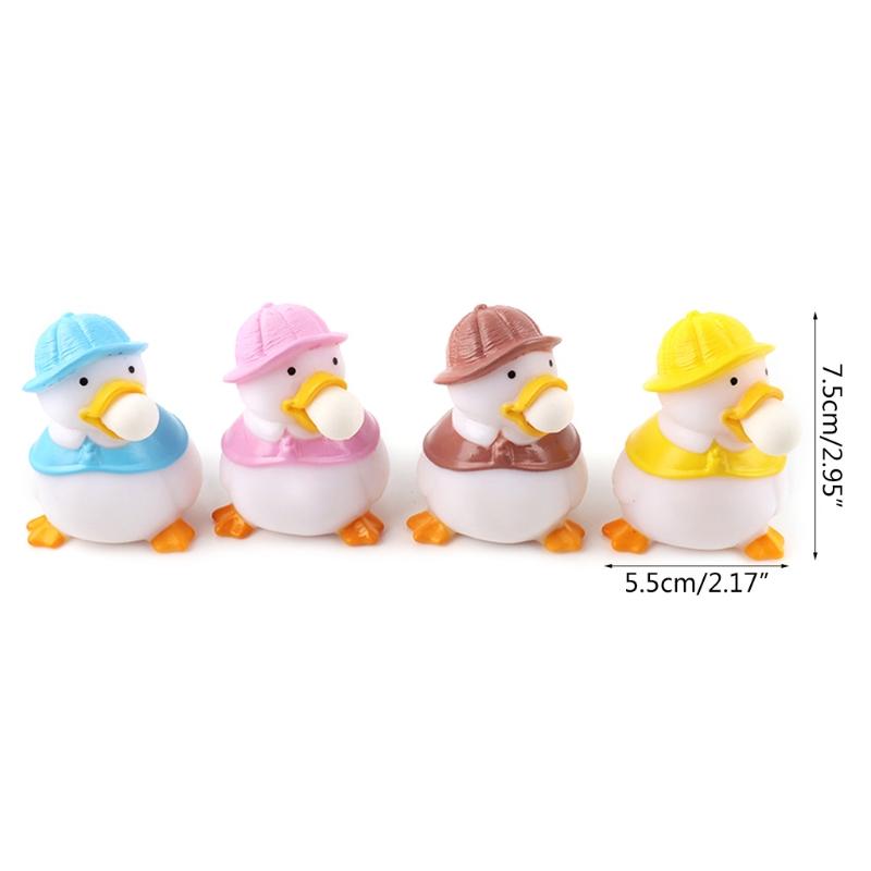 Squeeze Ball Fidget Duck Interactive Miniature Novelty Prank Toy Pops Out Animal Toy Funny Gift for Adults Kids Pressure