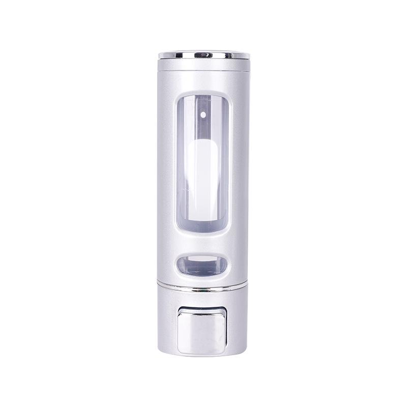 Wall-Mounted ABS Manual Soap & Hand Sanitizer Dispenser for Kitchen & Hotel