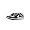 Jordan Air Jordan 1 Puppy Fragment Low top Vintage Basketball Shoes Men's Black White Green 553558-131(Team85-)
