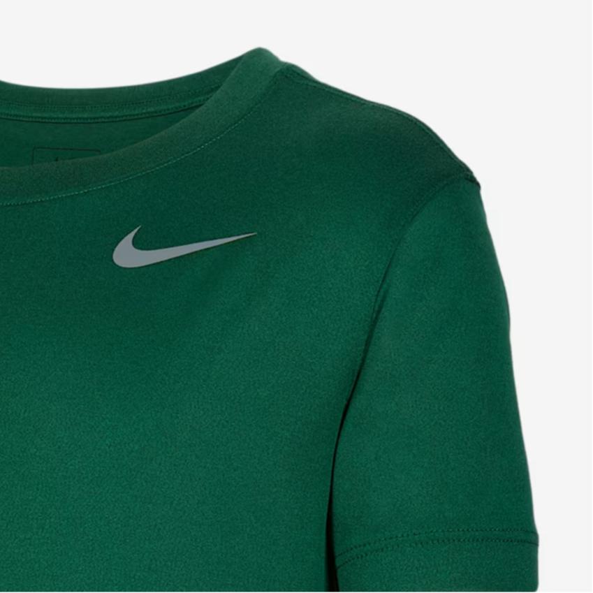 Nike Team Legend Comfortable Quick-Dry Crew Neck Short Sleeve Kids Tops Canyon-Green IB8678-341