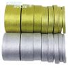 (25 yards/roll) 3/4" (20mm) White Single Face Satin Ribbon Webbing Decoration Gift Christmas Ribbons