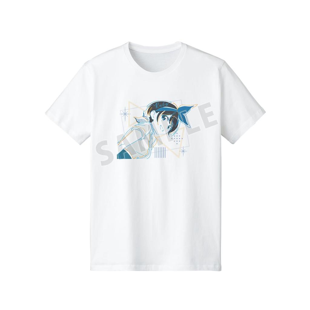 TV anime "Rent-A-Girlfriend" Sarashina Ruka lette graph T-shirt Women's M size