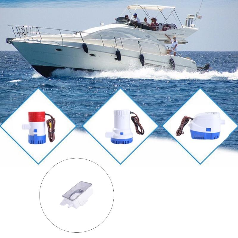 Intelligent Sensing 24V Shower Sump Pump For Boats Sturdy Plastic Material Low Power Consumption Quick Drain