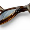Excellent JULIUS TART OPTICAL sunglasses COUNTDOWN Clear brown mens Used