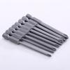 2026 New Model Hot Selling 50pcs 75mm Extra Long Reach Set Security Screwdriver Bits Torx Star Hex Bit