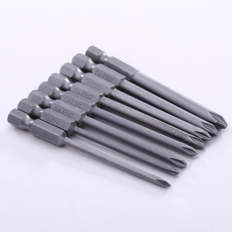 2026 New Model Hot Selling 50pcs 75mm Extra Long Reach Set Security Screwdriver Bits Torx Star Hex Bit